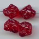 RUBY 16MM NUGGET BEADS - Lot of 12