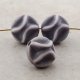 GREY MATTE WASH 11MM BAROQUE NUGGET BEADS - Lot of 12