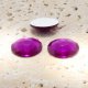 Fuchsia Jewel Multi Faceted - 15mm Round Cabochons - Lots of 144