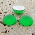 Peridot Matte Frosted - 18mm Round Domed Cabochons - Lots of 144