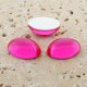 Pink Jewel - 25x18mm. Oval Domed Cabochons - Lots of 72